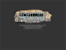 Tablet Screenshot of gingerbreadpatriots.com